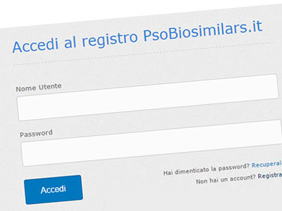 FARMACI BIOSIMILARI PER LA PSORIASI: IL REGISTRO ITALIANO